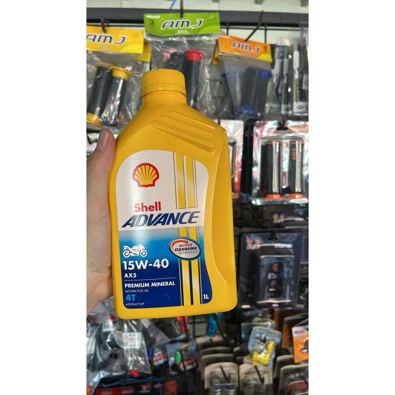 Jual Shell Advance AX5 15W-40 1Liter untuk Motor Bebek | Shopee Indonesia