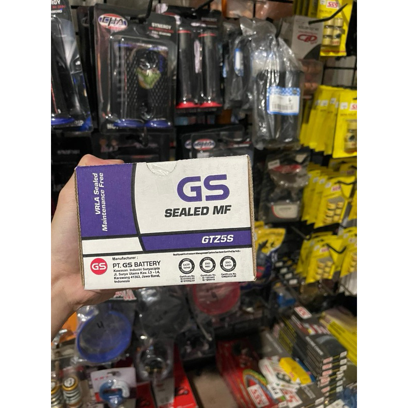 Jual Aki GS GTZ5S Motor Karisma Kirana Supra X 125 Beat Series Vario