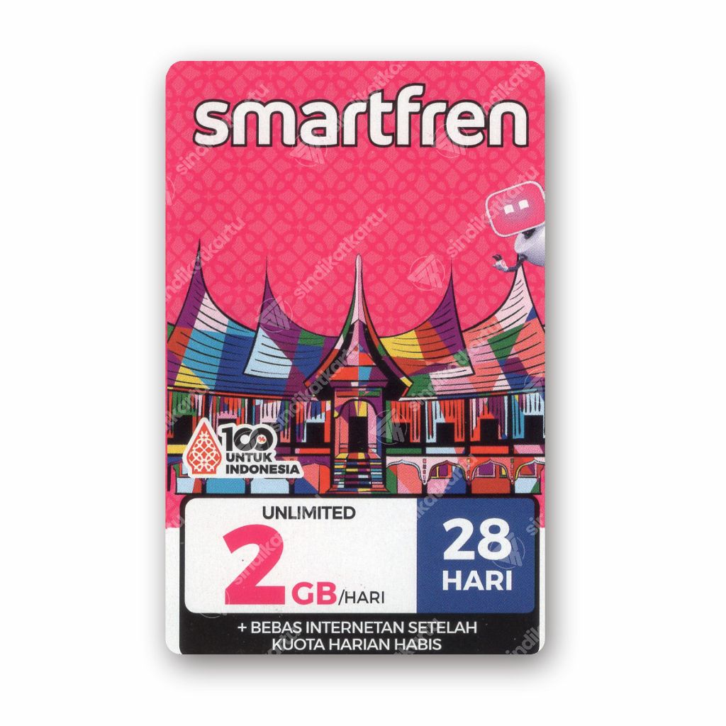 Jual Voucher Smartfren UNLIMITED HARIAN 2GB 28Hari | Shopee Indonesia