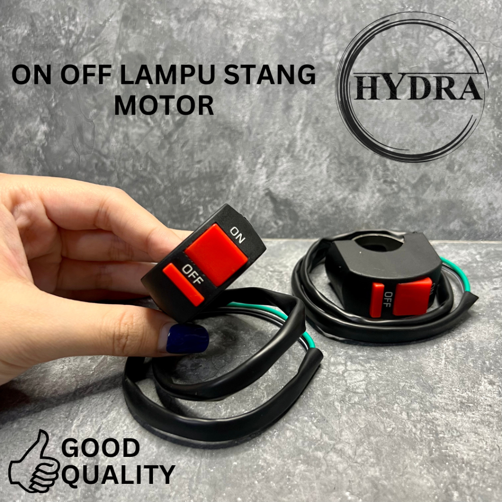 Jual SAKLAR ON OFF STANG MOTOR UNIVERSAL / SWITCH ON OFF LAMPU MOTOR ...