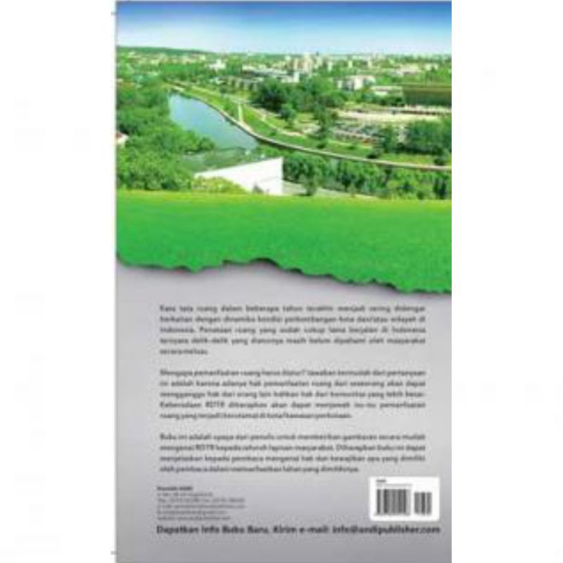 Jual Buku Menata Kota Melalui Rencana Detail Tata Ruang (RDTR) Penulis ...