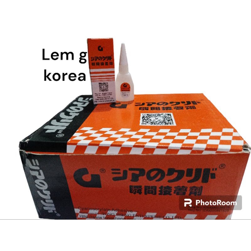 Jual lem g barcode korea per biji | Shopee Indonesia