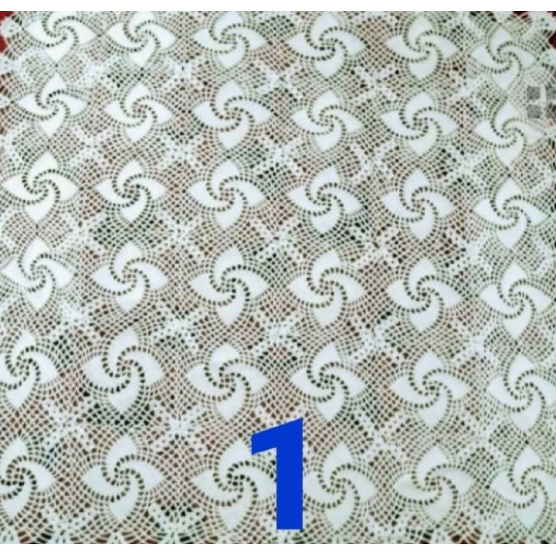 Jual taplak rajutan handmade ukuran 120x120cm | Shopee Indonesia
