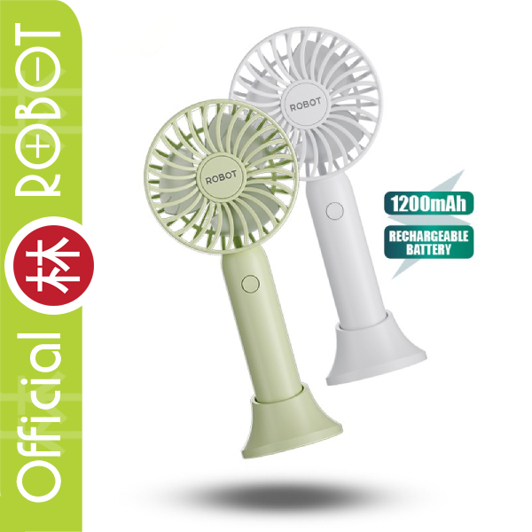 Jual Robot RT-BF19 Mini Fan Portable 3 Mode 1200 mAh Kipas Angin Mini ...