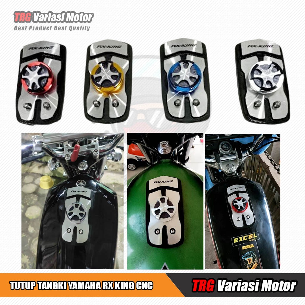 Jual Tutup Tangki Rx King Variasi CNC Full Model Copy BPRO Baut ...