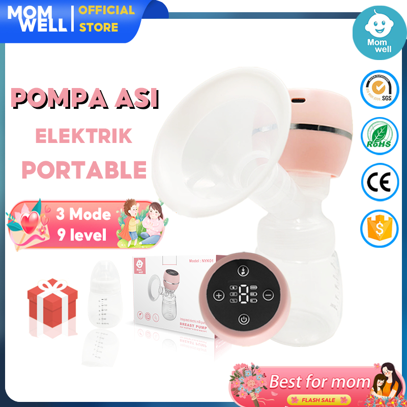 Jual Momwell Pompa ASI Electric Tanpa Kabel Otomatis Portabel Alat ...