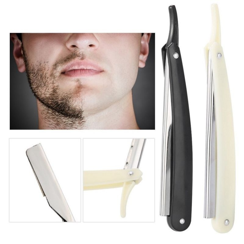 Jual PISAU ALAT CUKUR LIPAT PANGKAS KUMIS ALIS RAMBUT Shaver Razor ...