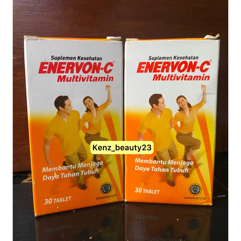 Jual EnervonC Vitamin C dan B Complex Isi 30 Tablet (1 Botol x 30