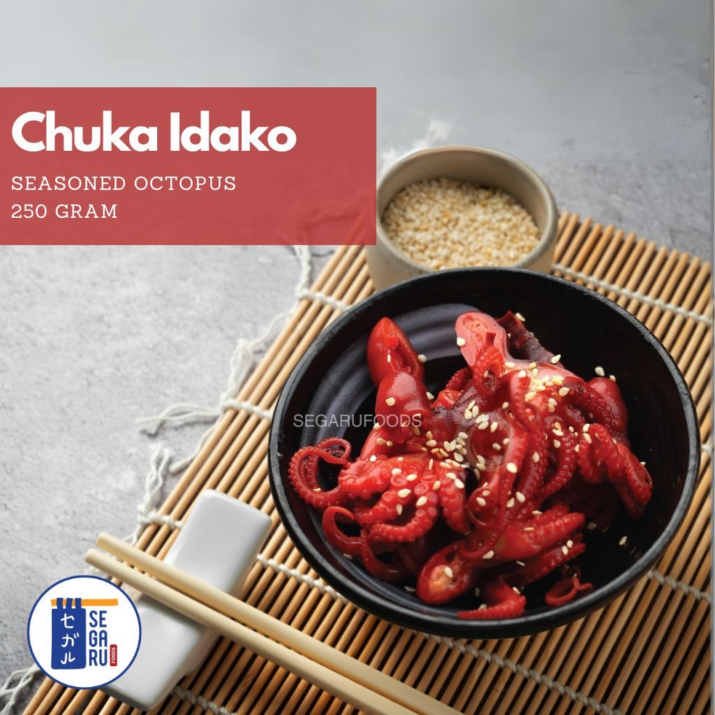 Jual Chuka Idako | Seasoned Baby Octopus | Gurita Kecil Halal MUI 250 ...