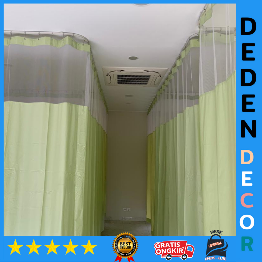 Jual Bahan gorden pembatas ruang rumah sakit dnexs elite bisa ukuran ...