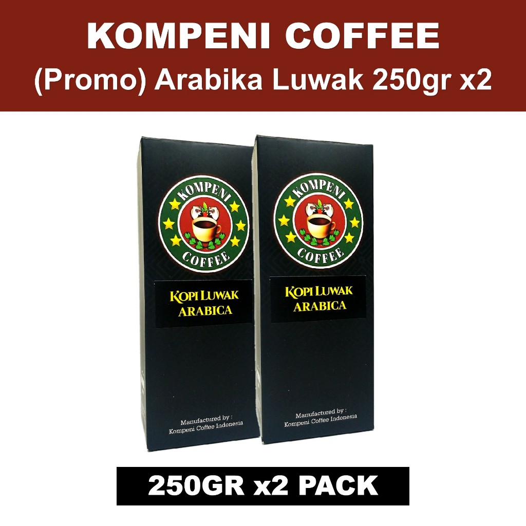 Jual Paket Kopi Luwak Double 500gram - Kompeni Coffee | Shopee Indonesia
