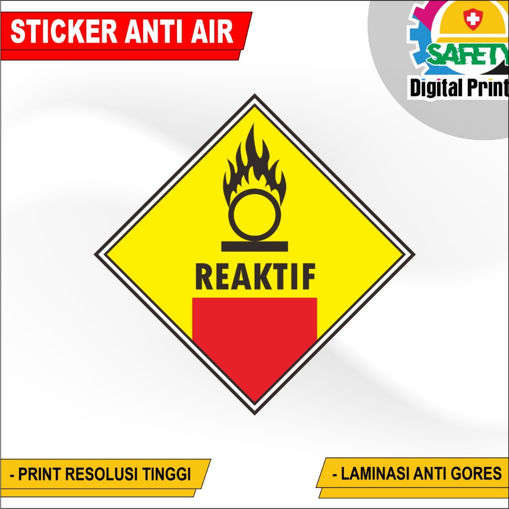 Jual STIKER RAMBU PERINGATAN, STIKER WARNING, DAN STIKER SAFETY SIGN K3 ...