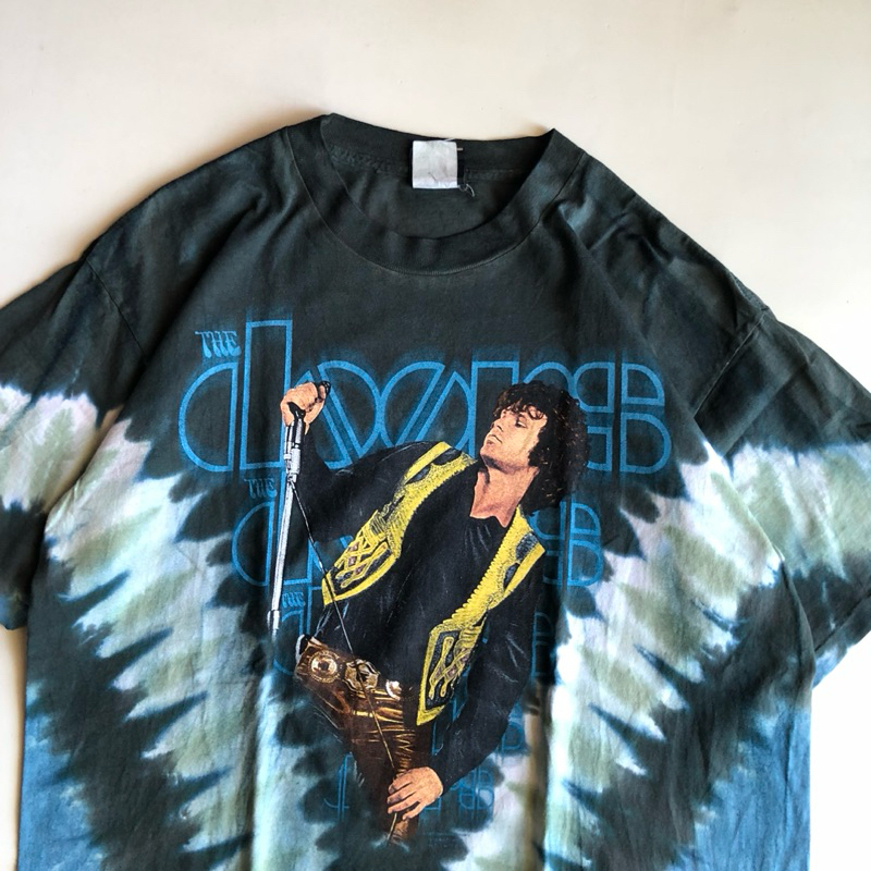 Store Vintage Liquid Blue The Doors Band T-Shirt