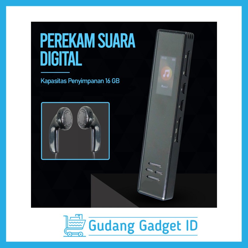 Jual Alat Perekam Suara Audio Mini Digital Voice Recorder Recording ...