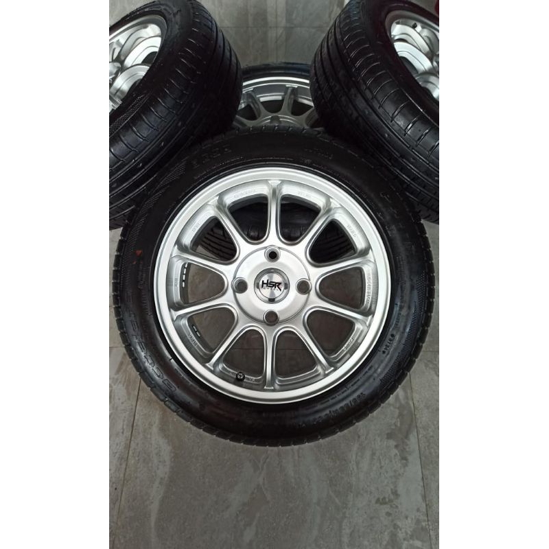 Jual Velg HSR FE03 R15 + Ban Nik 2024 -/+ 95 % #RPF1 #SSW #CE28 #TE37 # ...