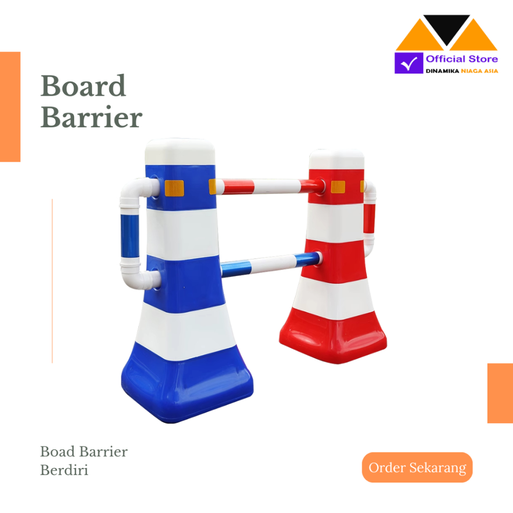 Jual Board Barrier Pembatas Jalan Standing Road Barrier | Shopee Indonesia