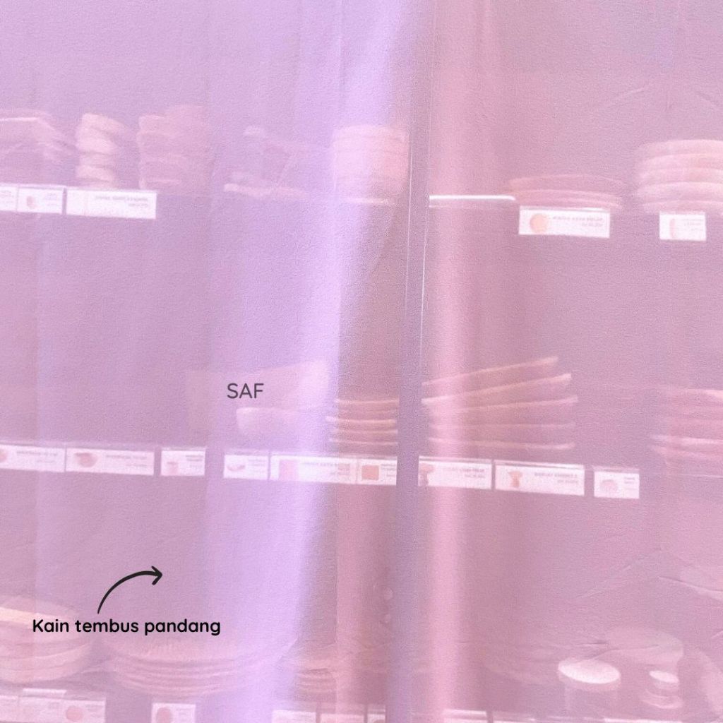 Jual SAF Kain backdrop sheer / translucent - Background styling napkin ...