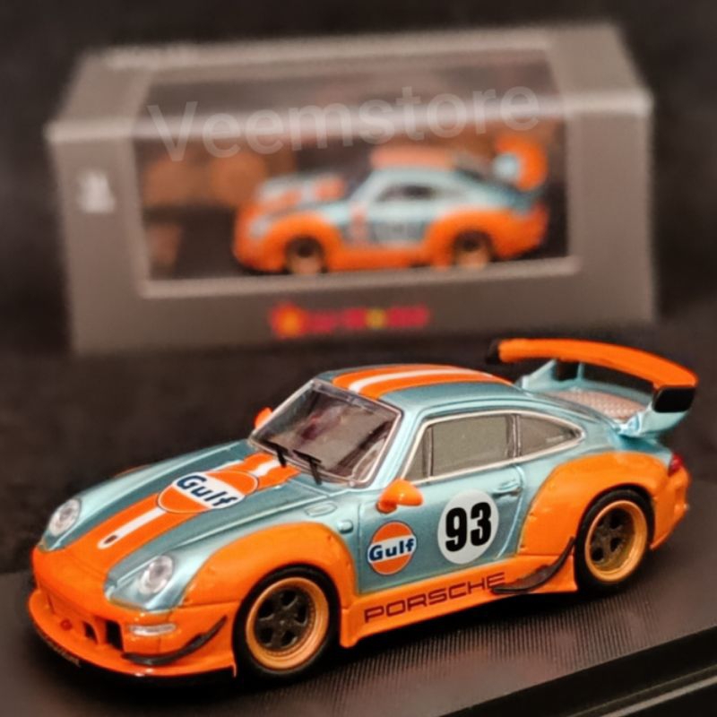 Jual Die Cast 1:64 Porsche RWB 993 GT Wing GULF [Star Model] | Shopee ...