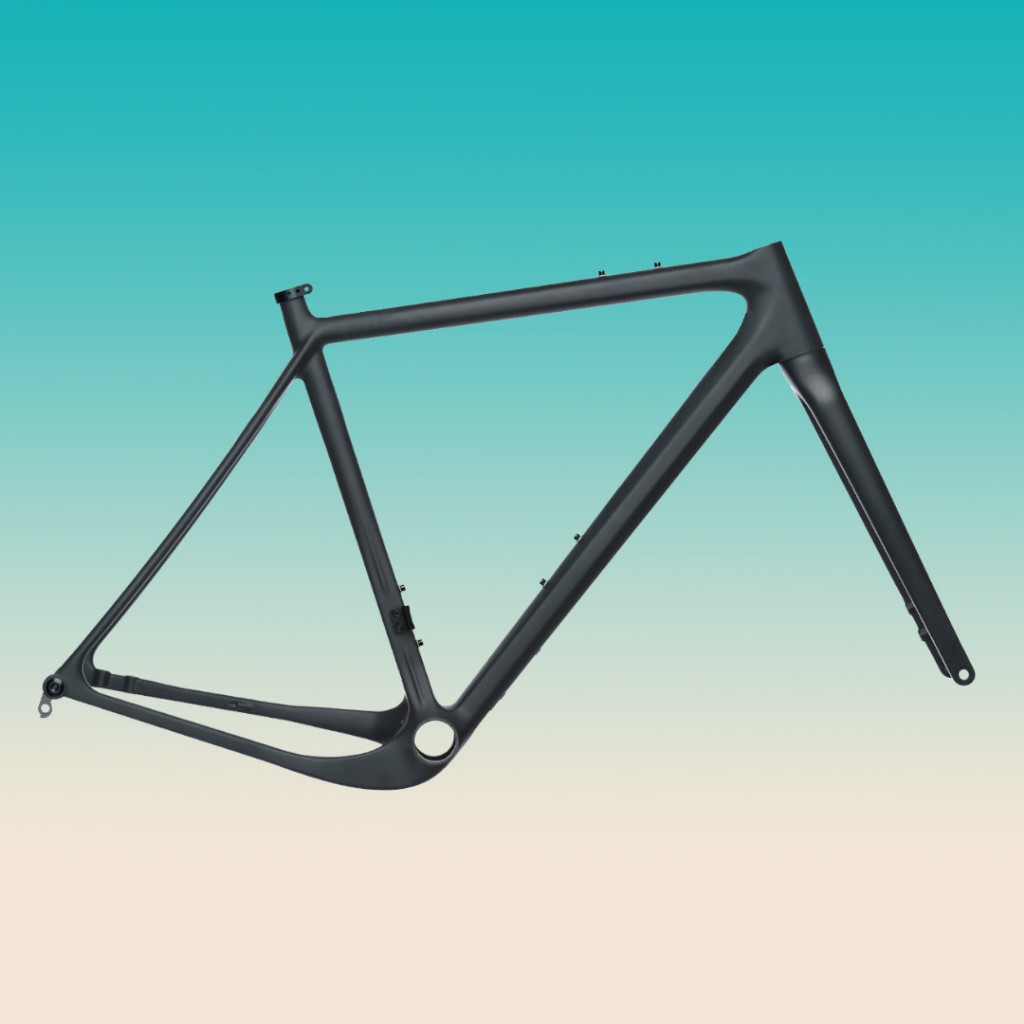 Jual Open Cycle U.P UP Ready to Paint Frameset Gravel Bike Carbon Frame ...