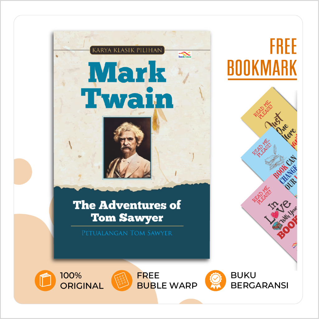 Jual Buku Mark Twain The Adventures Of Tom Sawyer Shopee Indonesia