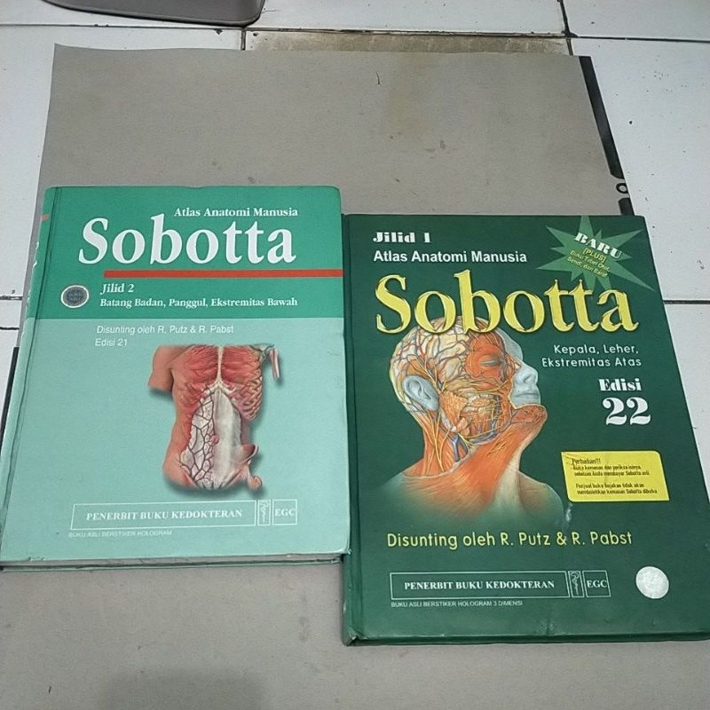 Jual Original Atlas Anatomi Manusia Sobotta Jilid 1 Edisi 22 Kepala