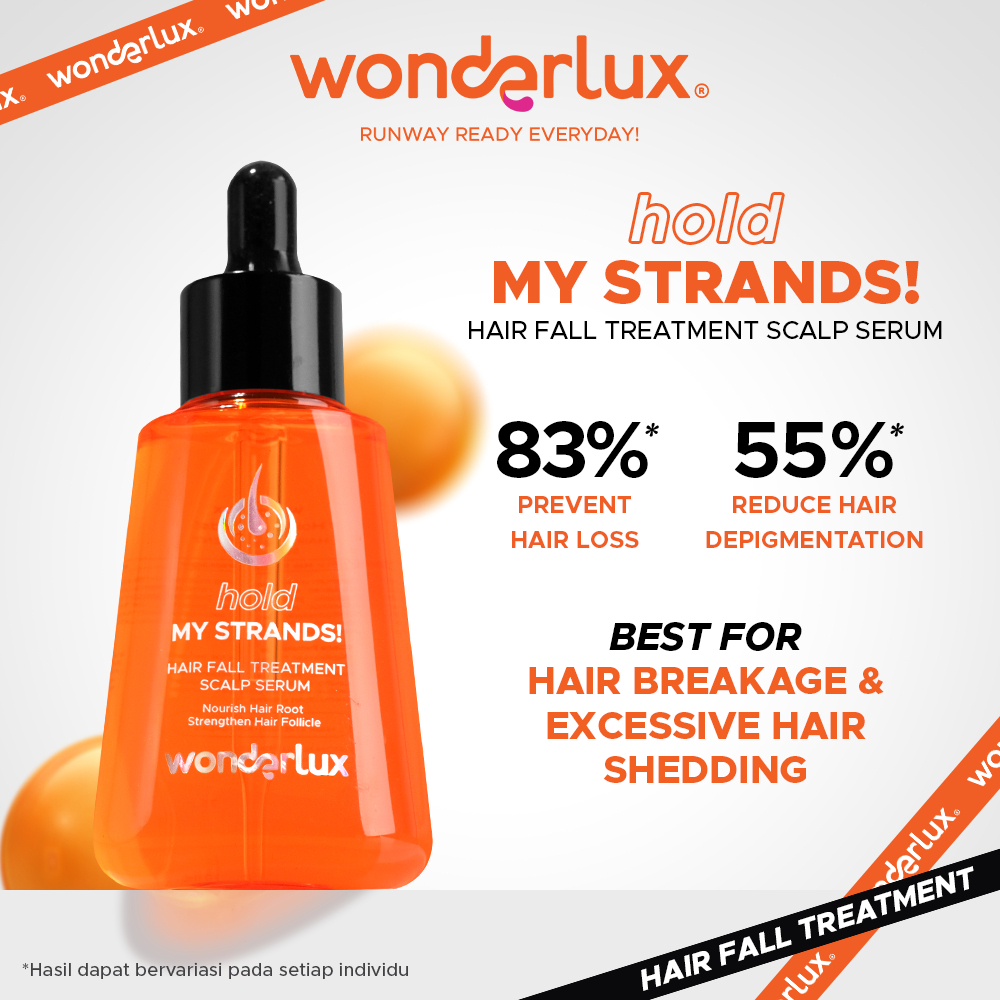 Jual Wonderlux Hold My Strands! Serum Hair Fall Treatment Scalp Serum ...