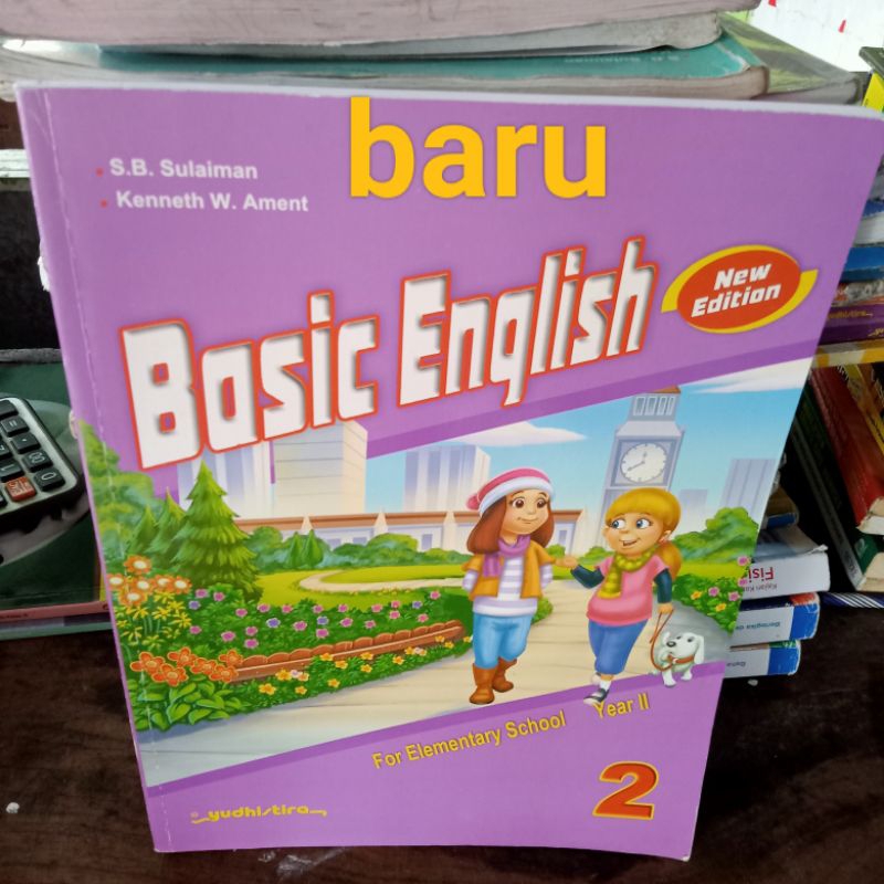 Jual Buku Basic English New Edition SD Kelas II K13 - S.B Sulaiman ...