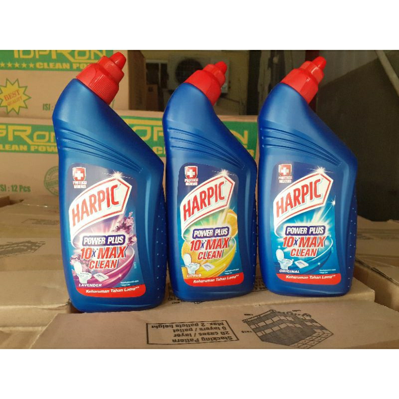 Jual harpic 450ml 1dus isi 12pc | Shopee Indonesia