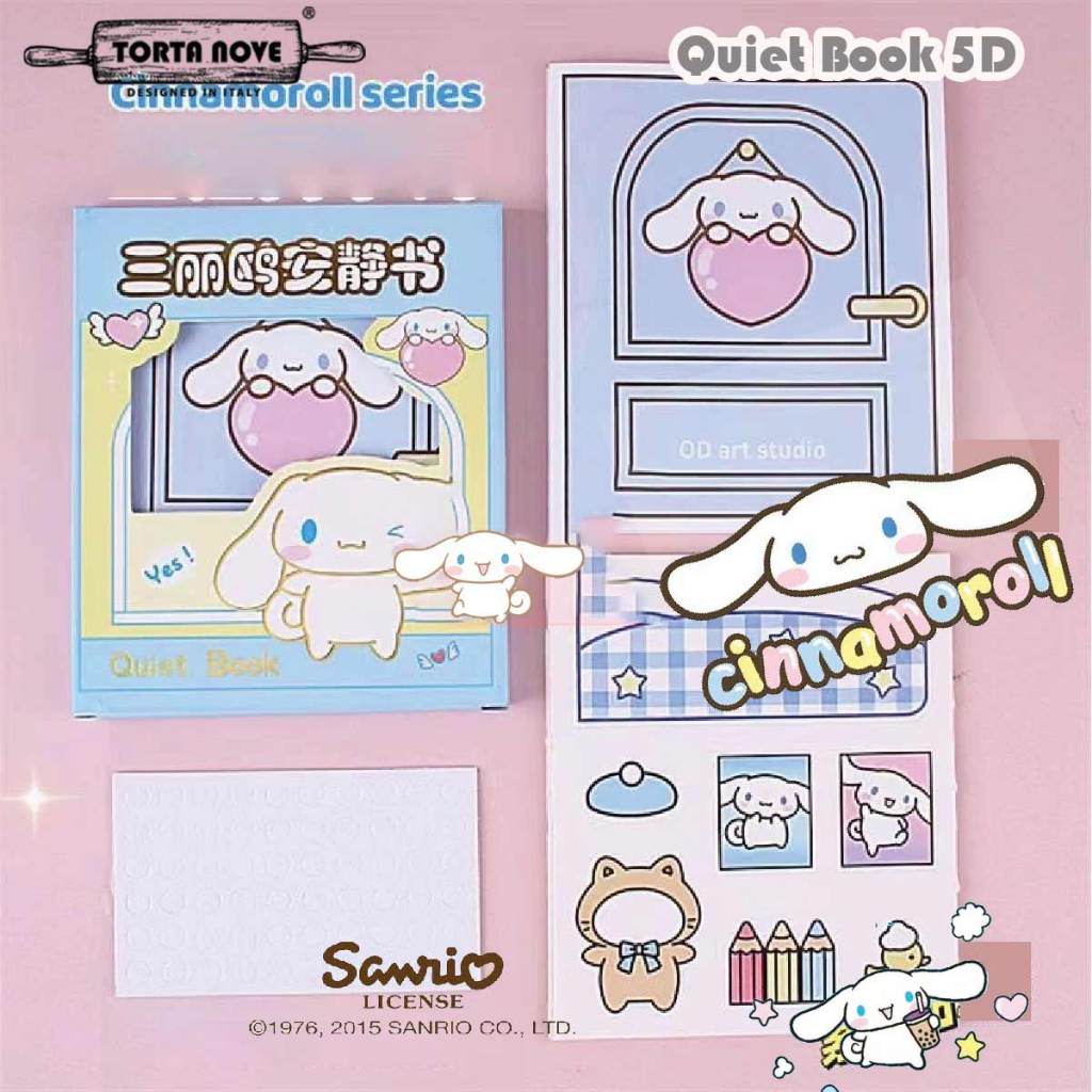 Jual Quiet book sanrio busy book pop-up buku aktivitas anak mechanism ...