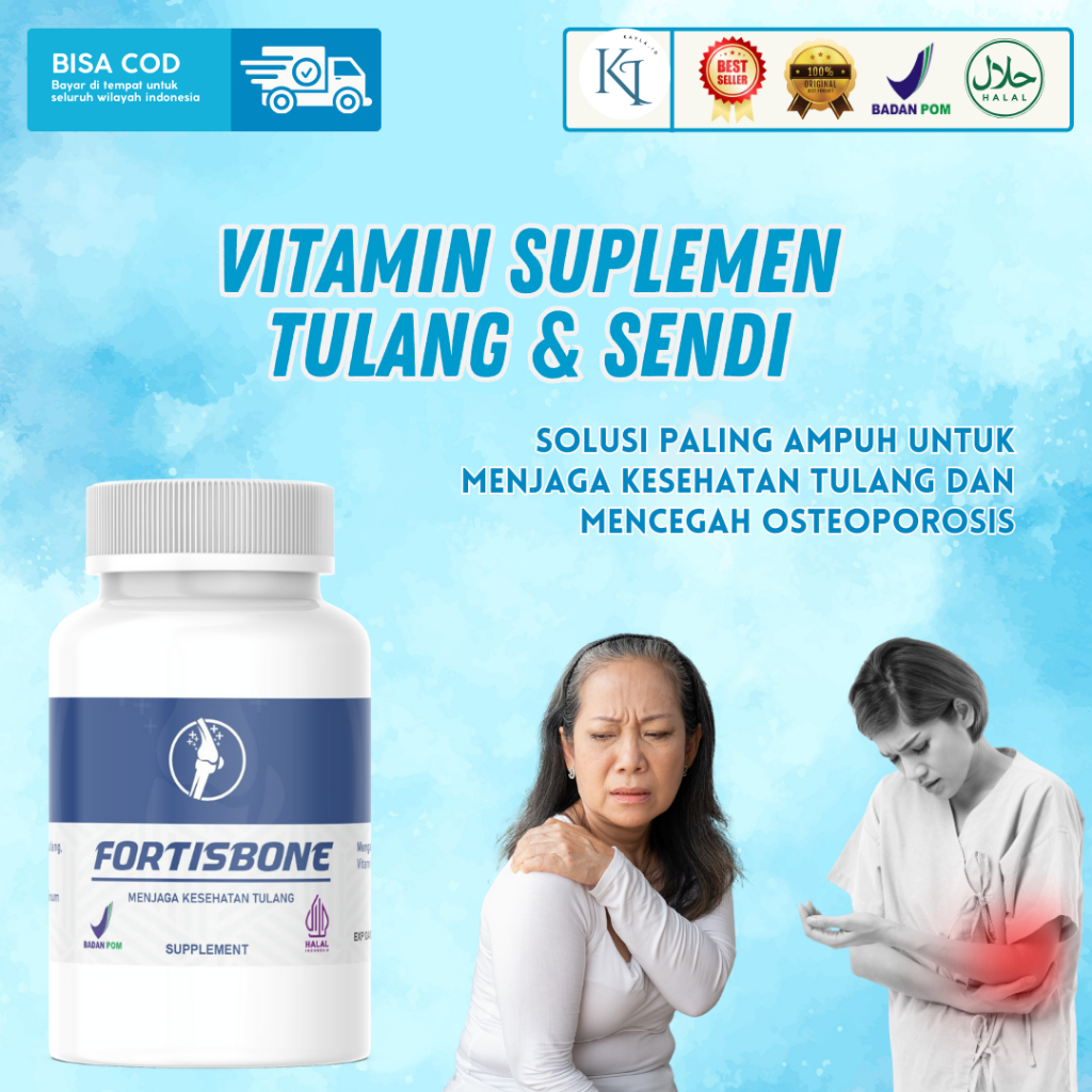 Jual fortisbone Vitamin Tulang dan Sendi ampuh Suplemen Kesehatan ...