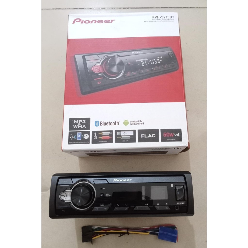 Jual Single Din MP3 PIONEER MVH-S215BT - PIONEER MVH-S215BT Headunit ...