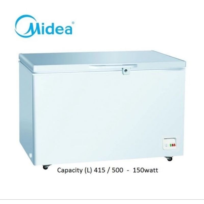 Jual BOX FREEZER MIDEA 450LITER CHEST FREEZER 450L HS543CK Shopee