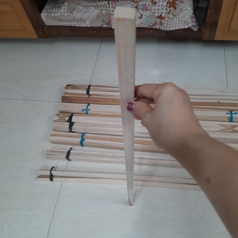 Jual Kayu Stik/Reng Jati Lokal ukuran 2x2x100 cm berbagai macam ukuran ...