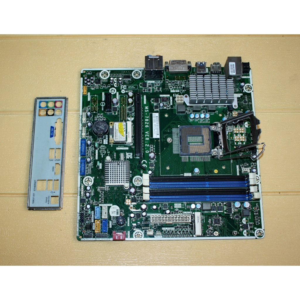 Jual MOBO HP COMPAQ MS-7826 KAILI Z87 SOKET 1150 HASWELL 4 SLOT