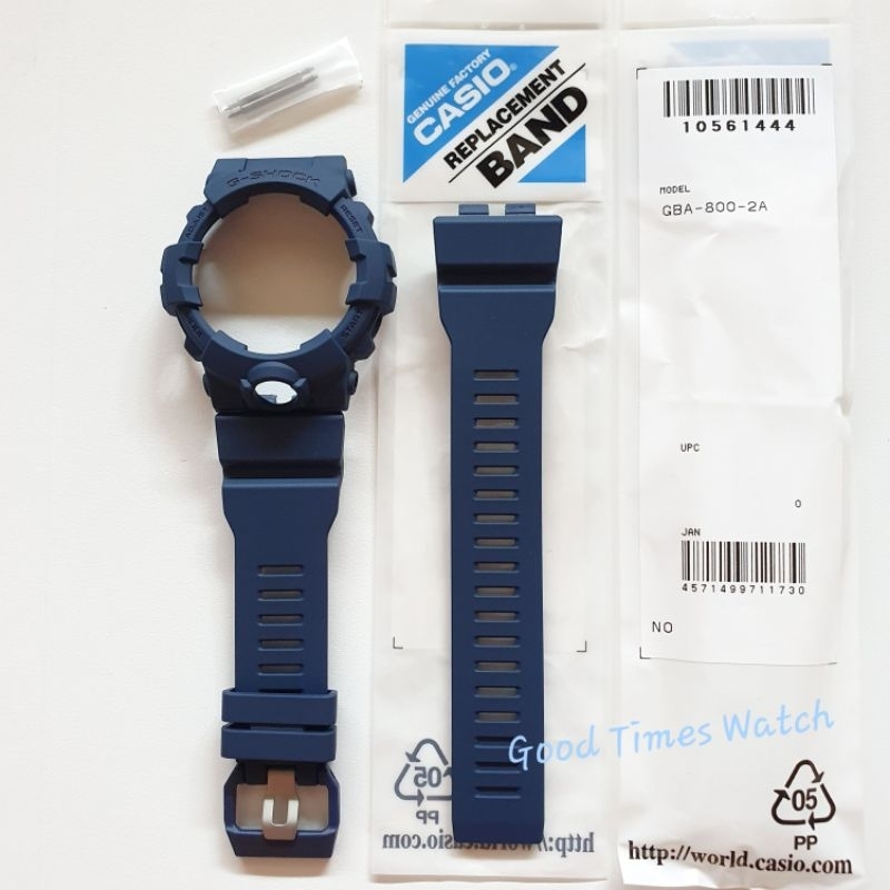 PAKET STRAP BEZEL G SHOCK GBA 800 2A GBA 800 FIT GBD 800 Casio Original