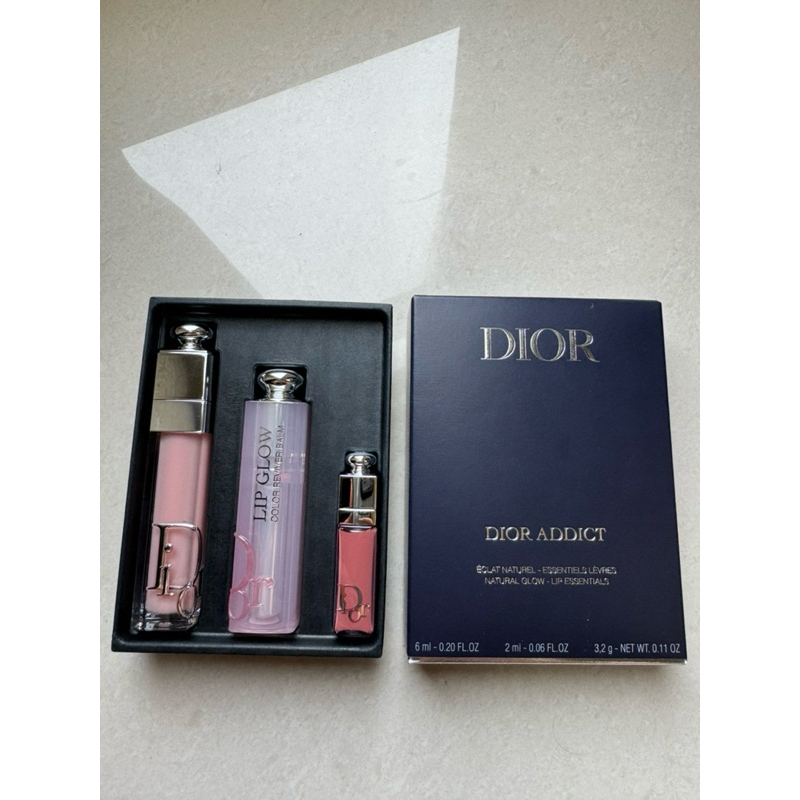 Jual NEW LIMITED EDITION Dior Addict Natural Glow Lip Set | Shopee ...