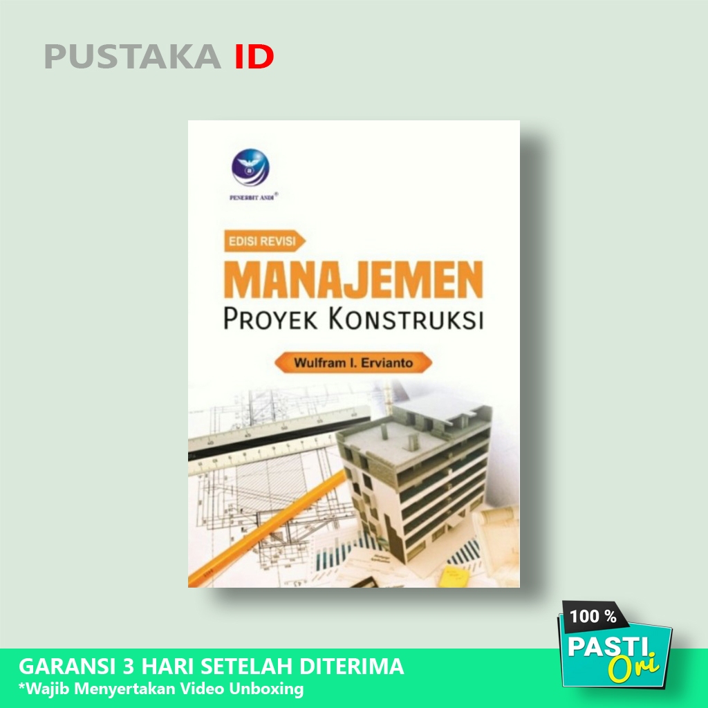 Jual Buku Manajemen Proyek Konstruksi Edisi Revisi - Original | Shopee ...