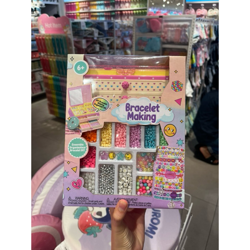 Jual MINISO diy bracelet making beads sets organizer kit Shopee Indonesia