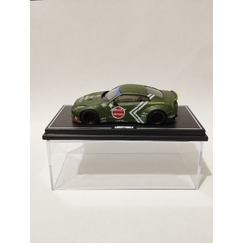 Jual LB Performance Nissan Skyline GTR R35 LBWK Zero Fighter Hijau Army ...