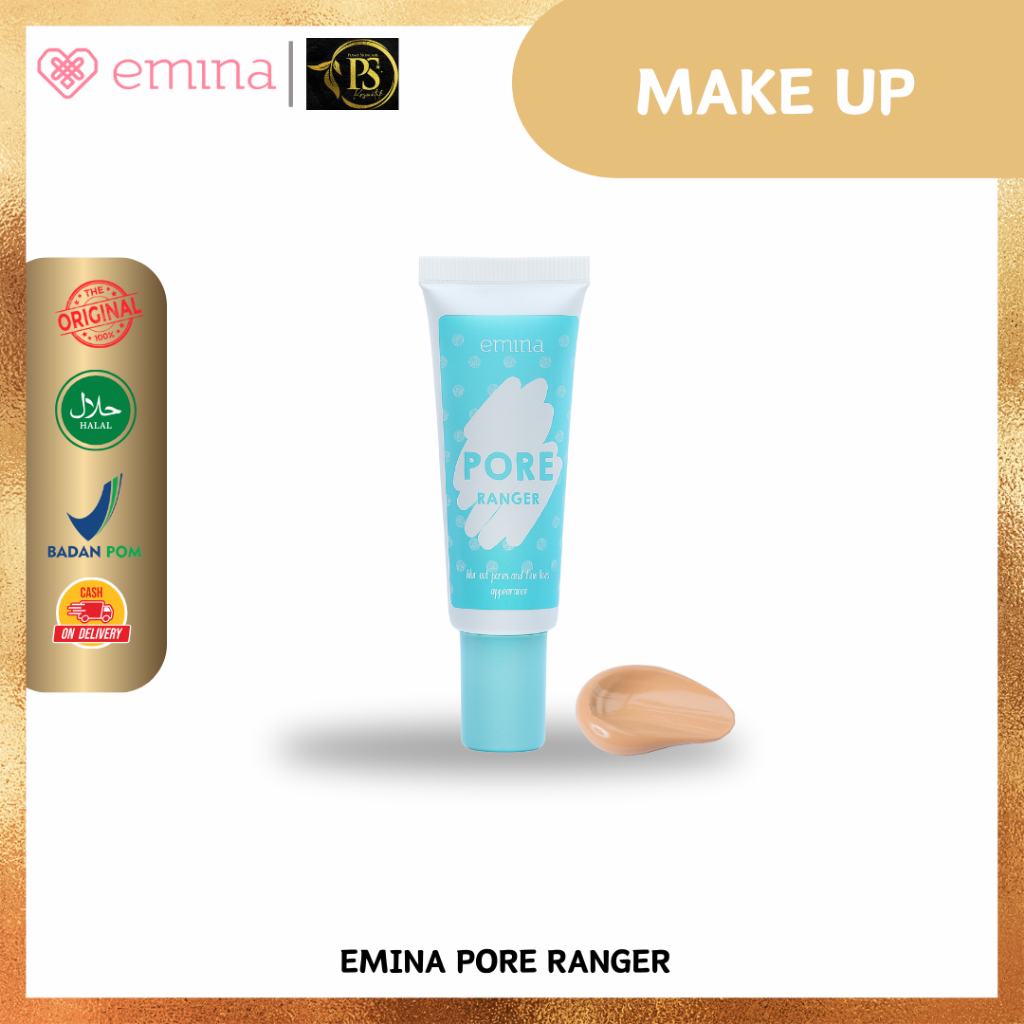 Jual {MURAH}EMINA PORE RANGER PRIMER MAKE UP 20ML | Shopee Indonesia