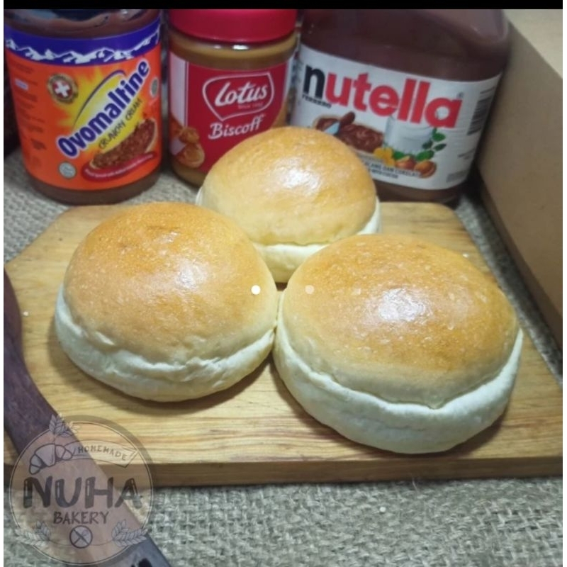 Jual Roti Brioche / Bun / 65 Gram / Roti Uk. 10 cm | Shopee Indonesia