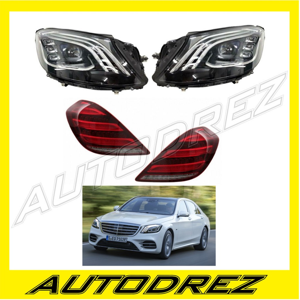 Jual Headlamp Stoplamp LED Mercy Mercedes Benz W222 Facelift Lampu ...