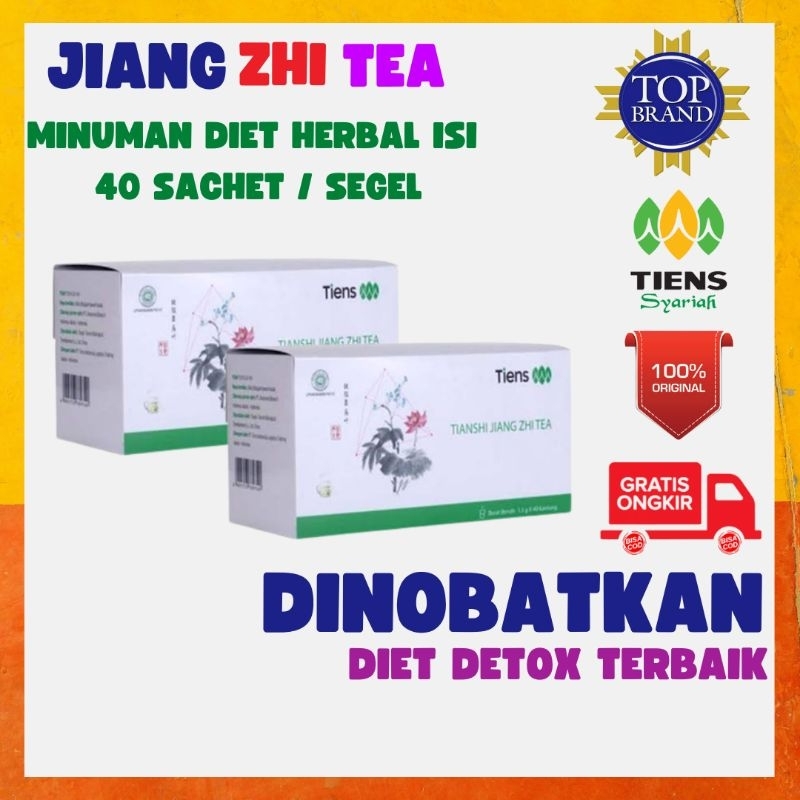 Jual Teh Tianshi Jiang Zhi Tea Penurun Berat Badan Obat Diet Tiens ...