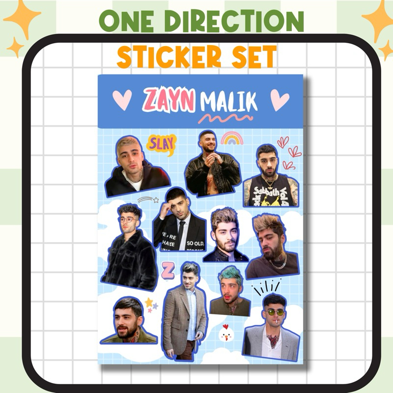 Jual One Direction Sticker Set (NO CUTTING) | Shopee Indonesia