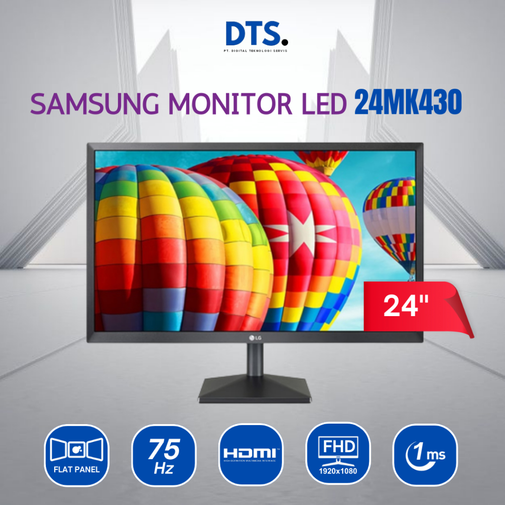 Jual Monitor LED LG 24 Inch 24MK430 FHD Garansi Resmi 24MK430-B HDMI ...