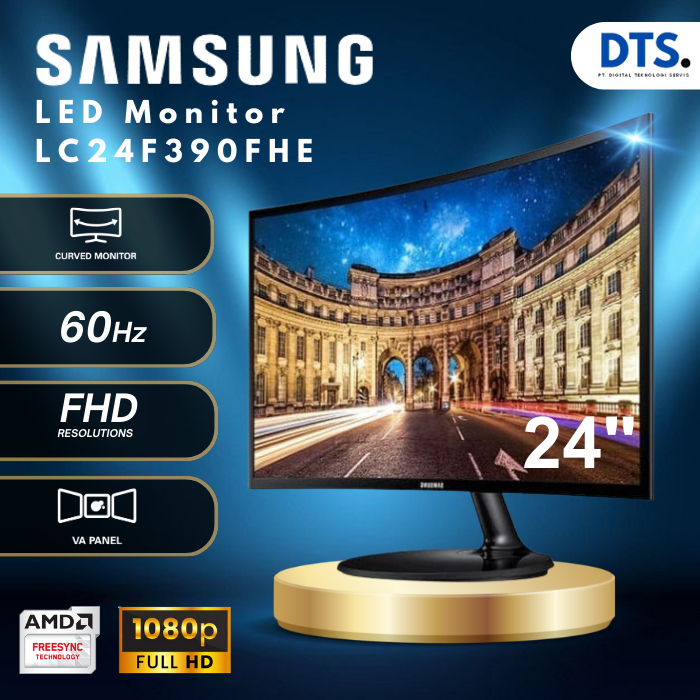 Jual SAMSUNG LED Monitor Curved 24 Inch LC24F390FHE Shopee Indonesia