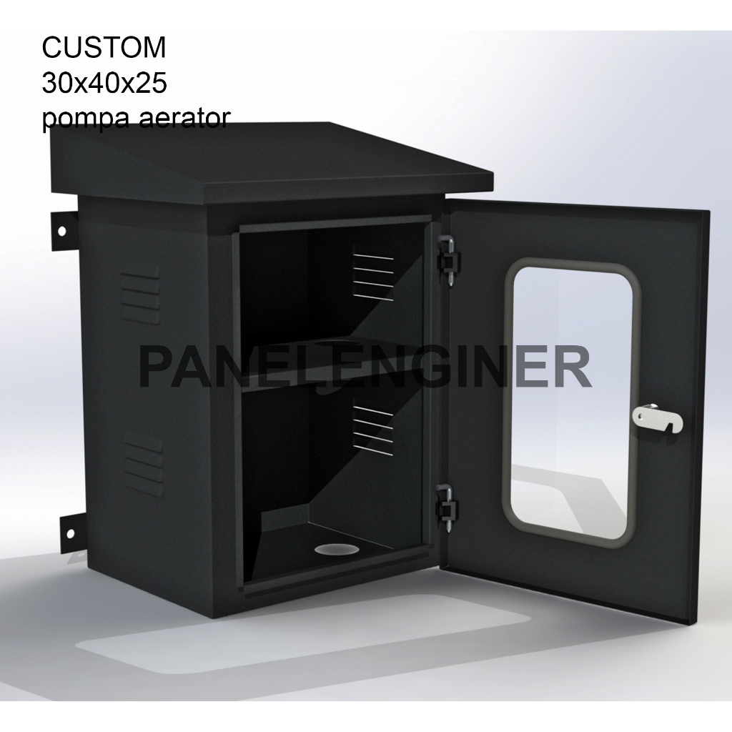 Jual BOX PANEL CUSTOM 30x40x25 OUTDOOR TOPI, BOX POMPA, BOX AERATOR ...