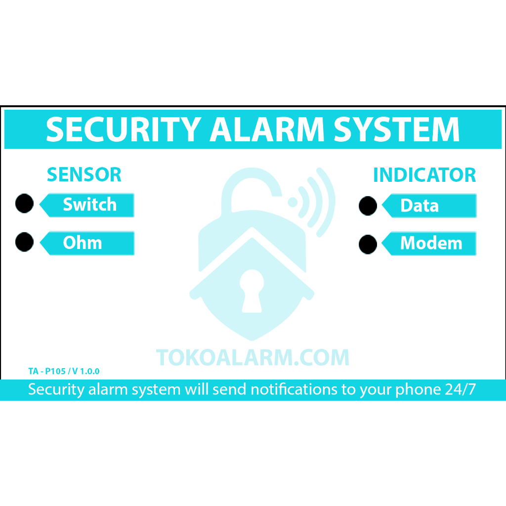 Jual Sensor getar, sensor tambahan untuk Alarm pengaman rumah/gedung ...