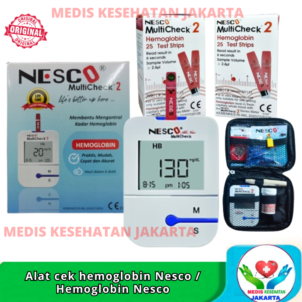 Jual Alat Cek Hemoglobin Nesco Test Cek Hb Nesco Nesco Hb Nesco