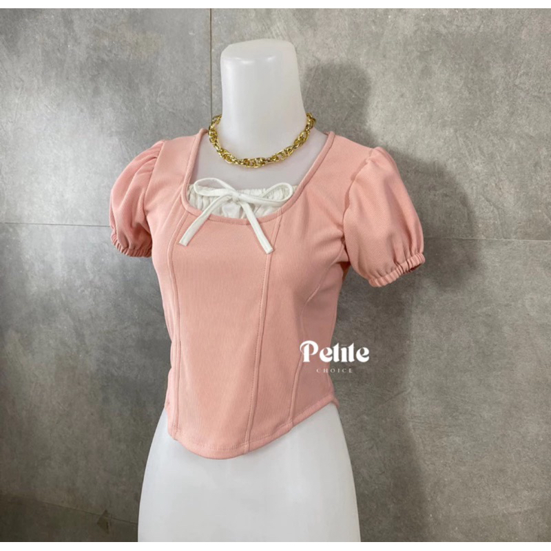 売れ筋商品|||２４セブンコンフォート カットソー トップス レディース Petite V-Neck Knot Front Kimono Sleeve Top Pink 送料無料】 24セブンコンフォート レディース シャツ トップス